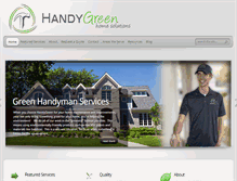 Tablet Screenshot of handygreenreno.com